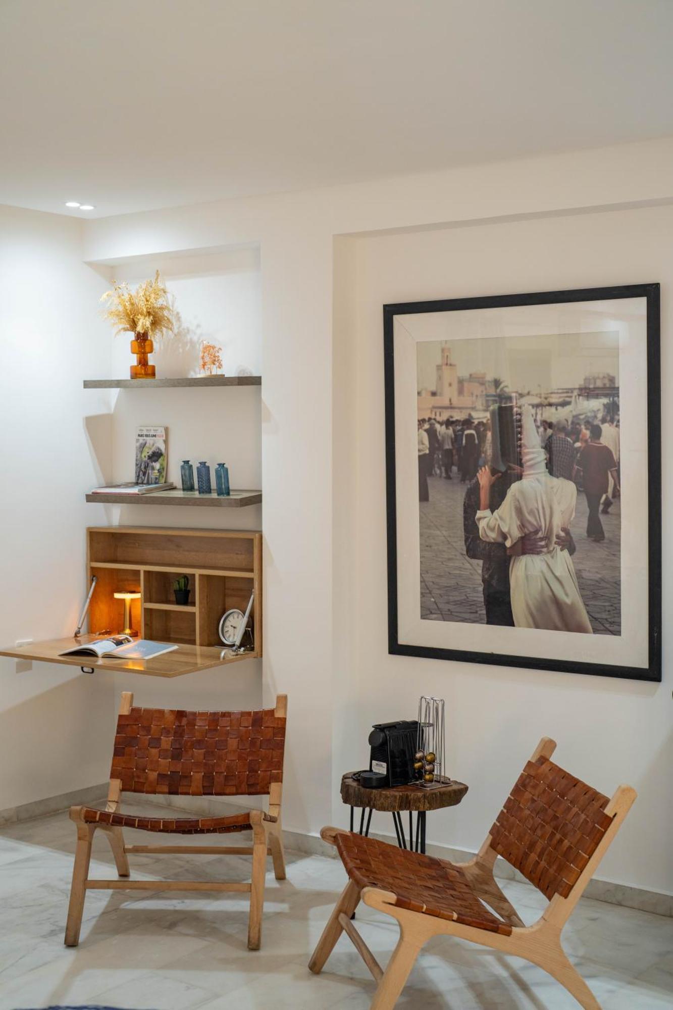 马拉喀什New ! Unique Equipped Flat In The Heart Of Marrakech公寓 外观 照片